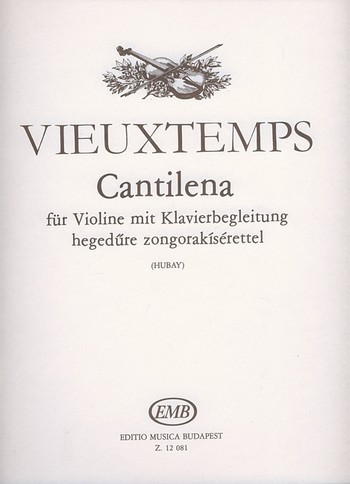 Cantilena für Violine und Klavier