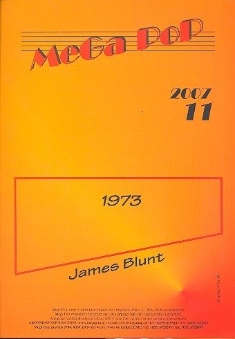 1973: Einzelausgabe für Klavier mit Text und Akkorden