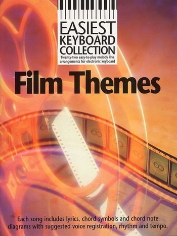 Easiest Keyboard Collection Film Themes Songbook for voice and keyboard